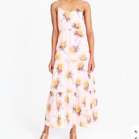 J. Crew Dresses & Skirts - J. Crew Mercantile Women’s floral boho prairie maxi pink dress size 4 - NWOT!